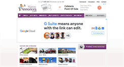 Desktop Screenshot of marocannonces.com